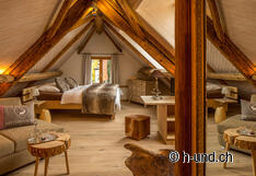 Chesa Staila, right by the dog track.